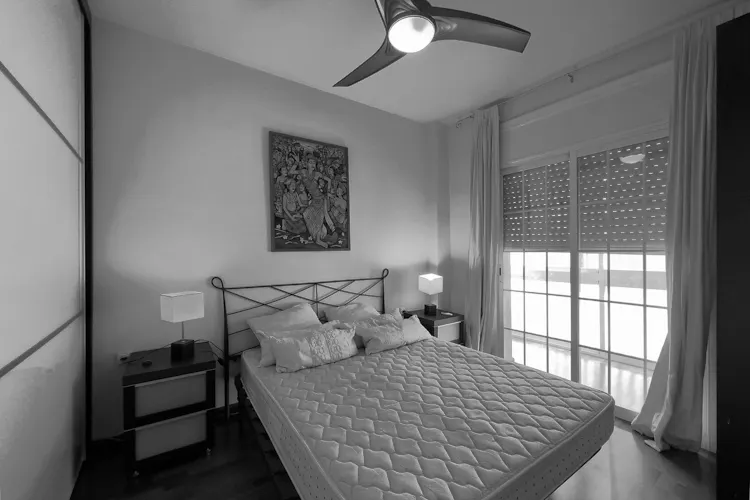 Foto de dormitorio en un piso en alquiler