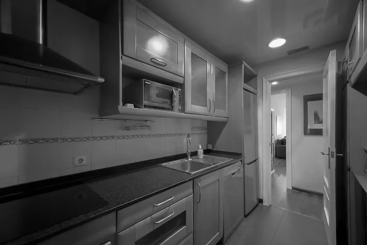 Foto de cocina en un piso en alquiler