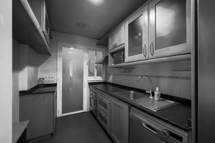 Foto de cocina en un piso en alquiler