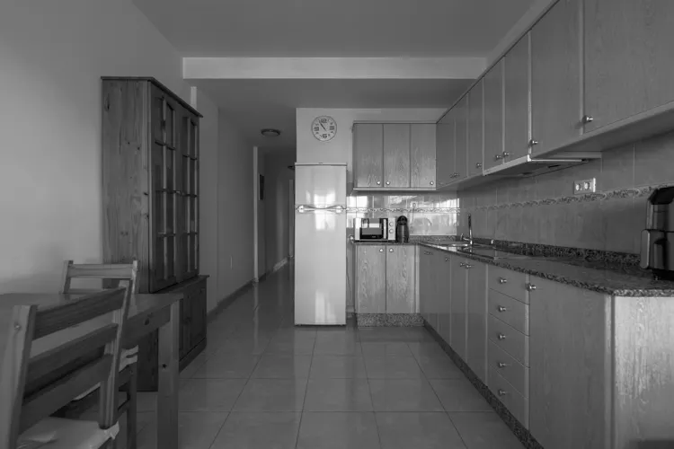 Foto de cocina en un piso en alquiler