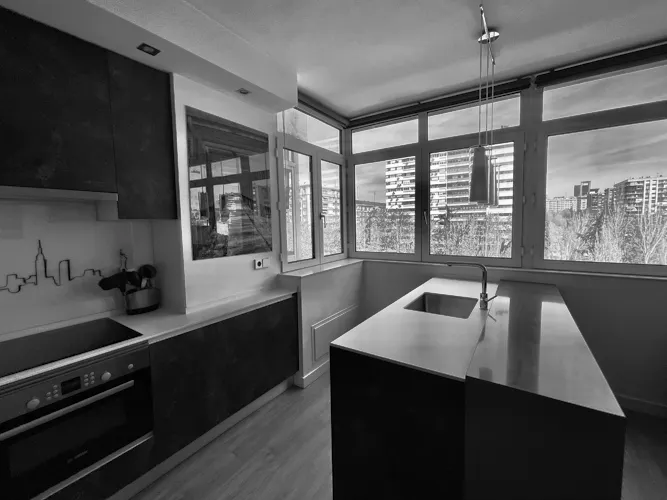 Foto de cocina en un piso en alquiler