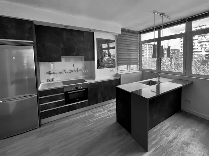 Foto de cocina en un piso en alquiler