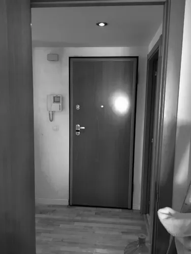 Foto de entrada en un piso en alquiler