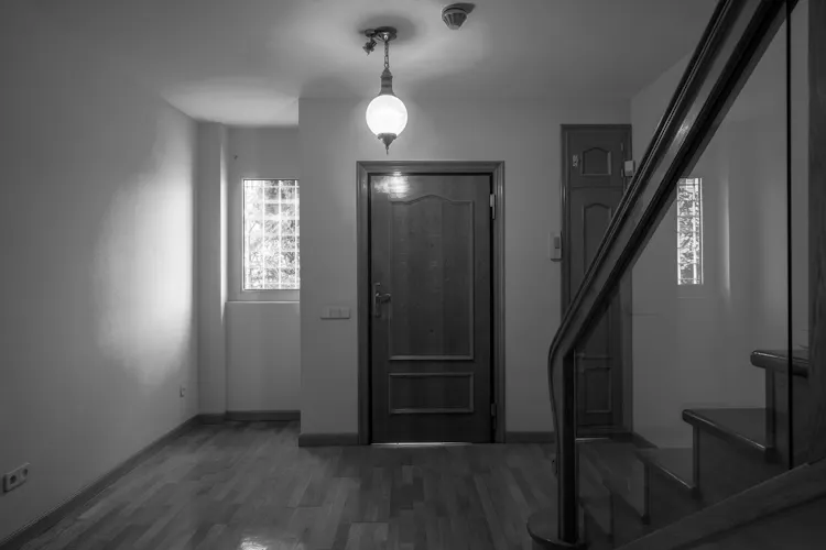 Foto de pasillo en un piso en alquiler