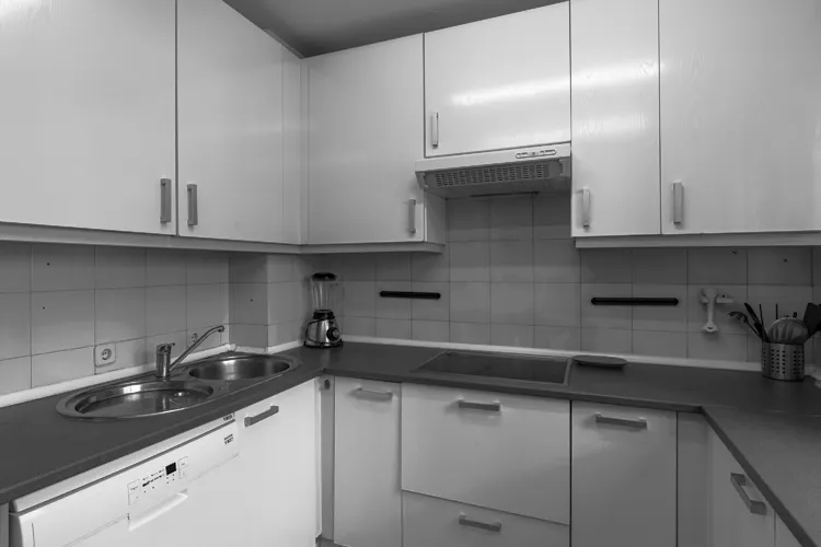 Foto de cocina en un piso en alquiler
