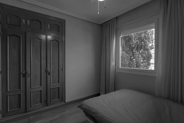 Foto de dormitorio en un piso en alquiler