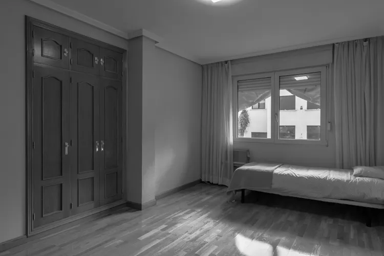 Foto de dormitorio en un piso en alquiler