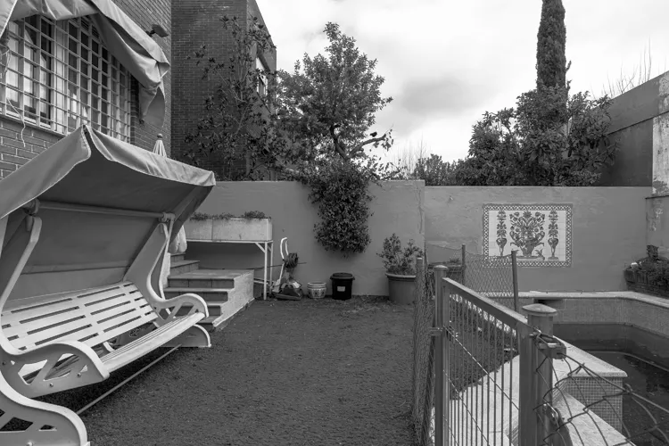 Foto de jardín en un piso en alquiler