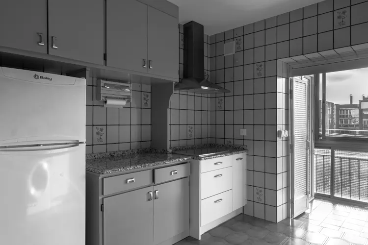 Foto de cocina en un piso en alquiler