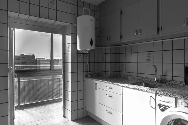 Foto de cocina en un piso en alquiler