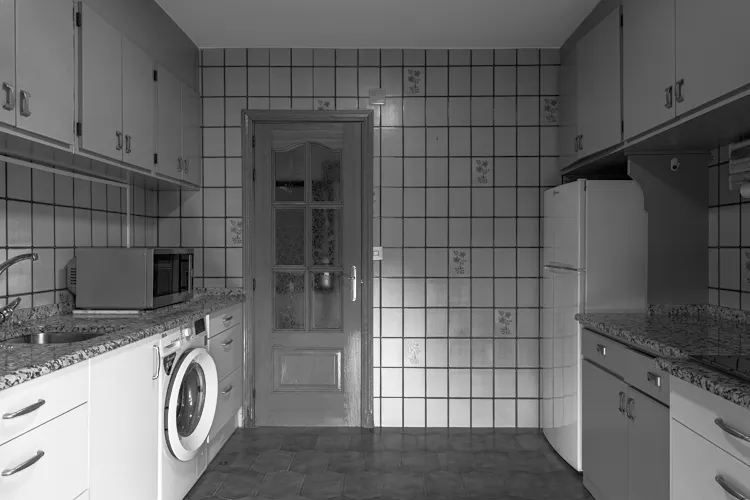 Foto de cocina en un piso en alquiler