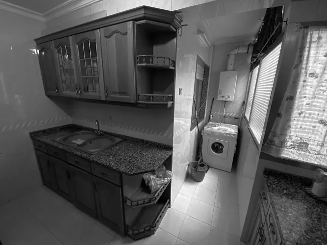 Foto de cocina en un piso en alquiler