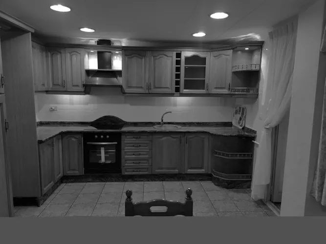 Foto de cocina en un piso en alquiler