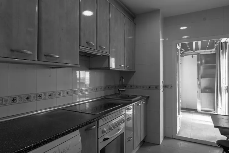Foto de cocina en un piso en alquiler