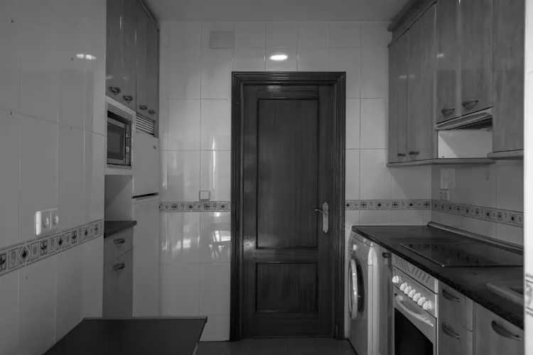 Foto de cocina en un piso en alquiler