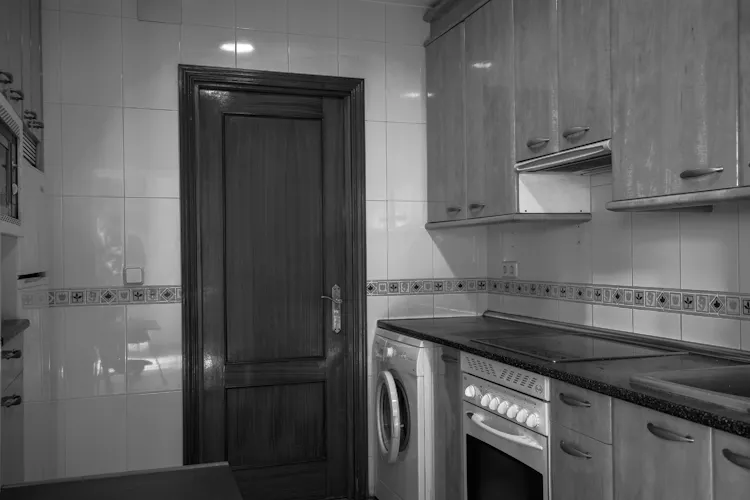 Foto de cocina en un piso en alquiler