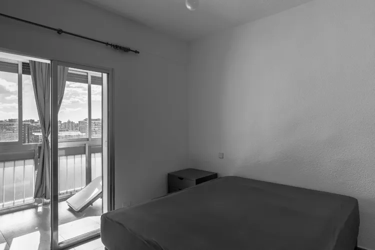 Foto de dormitorio en un piso en alquiler