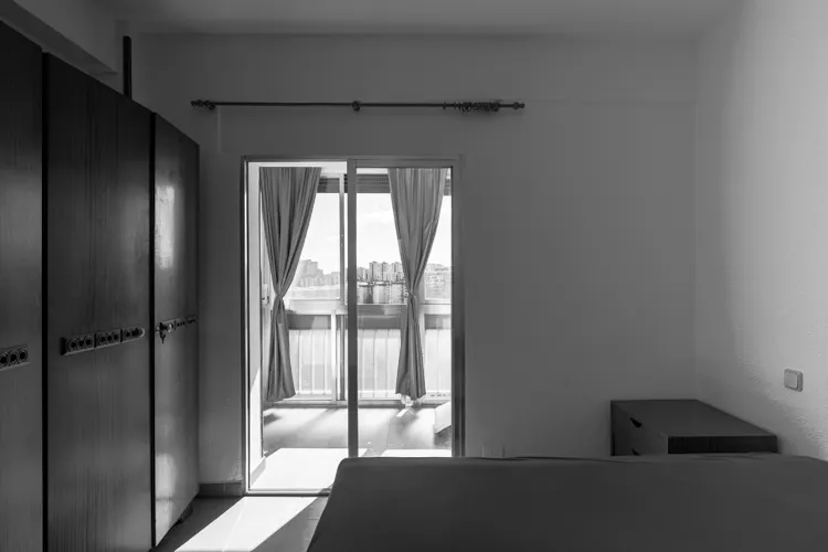 Foto de dormitorio en un piso en alquiler