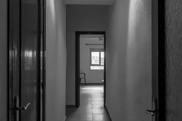 Foto de pasillo en un piso en alquiler