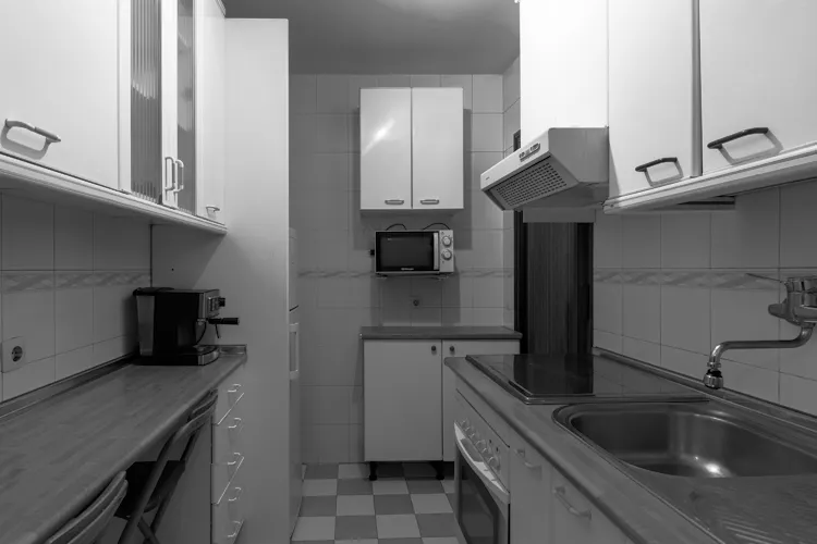 Foto de cocina en un piso en alquiler