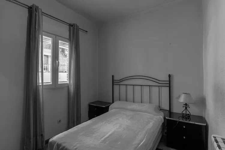 Foto de dormitorio en un piso en alquiler