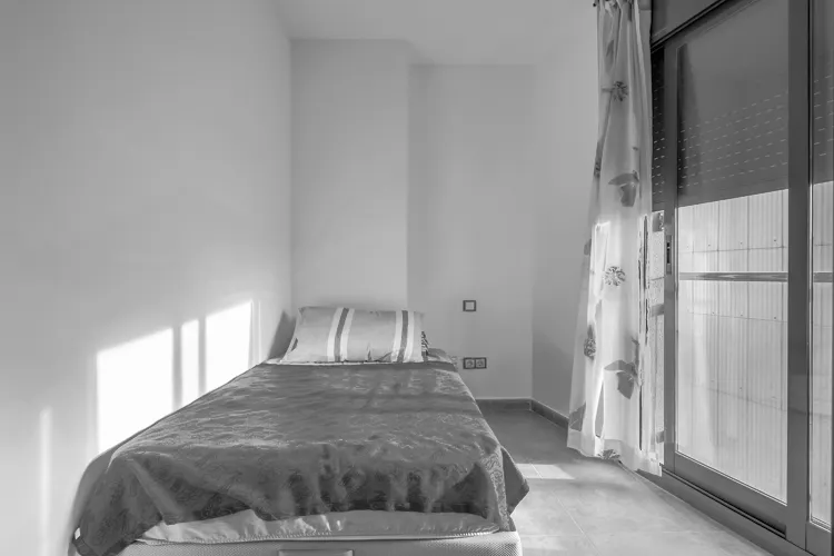 Foto de dormitorio en un piso en alquiler