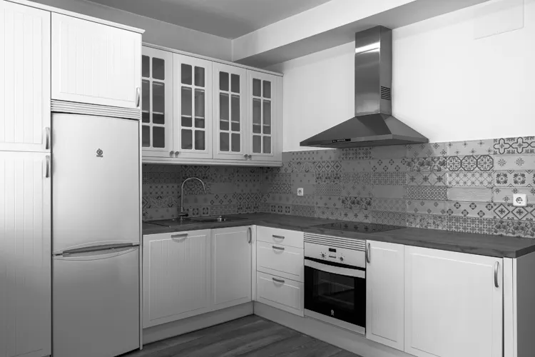Foto de cocina en un piso en alquiler