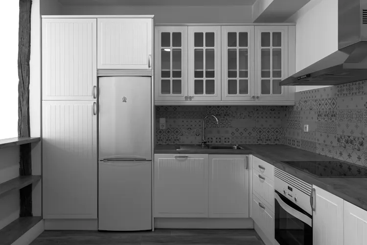 Foto de cocina en un piso en alquiler