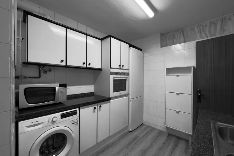 Foto de cocina en un piso en alquiler