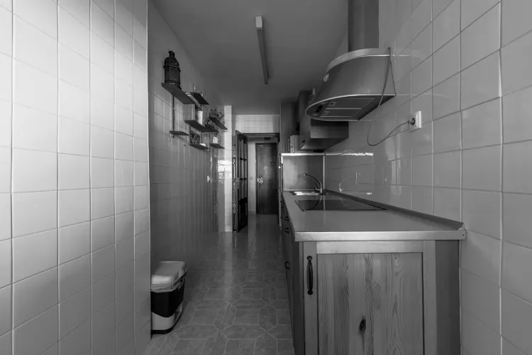 Foto de cocina en un piso en alquiler
