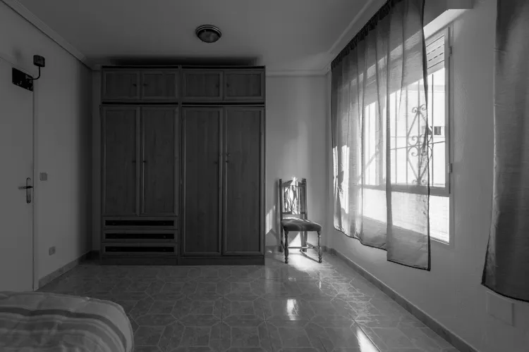 Foto de dormitorio en un piso en alquiler