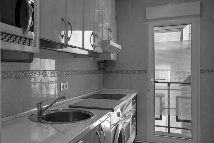 Foto de cocina en un piso en alquiler