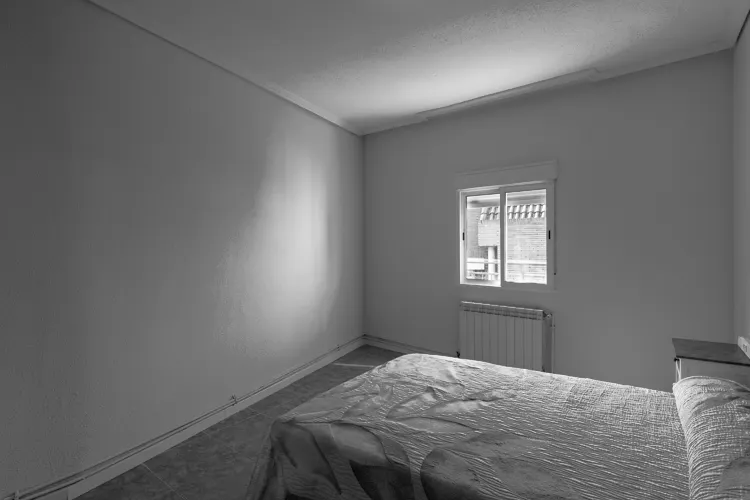 Foto de dormitorio en un piso en alquiler