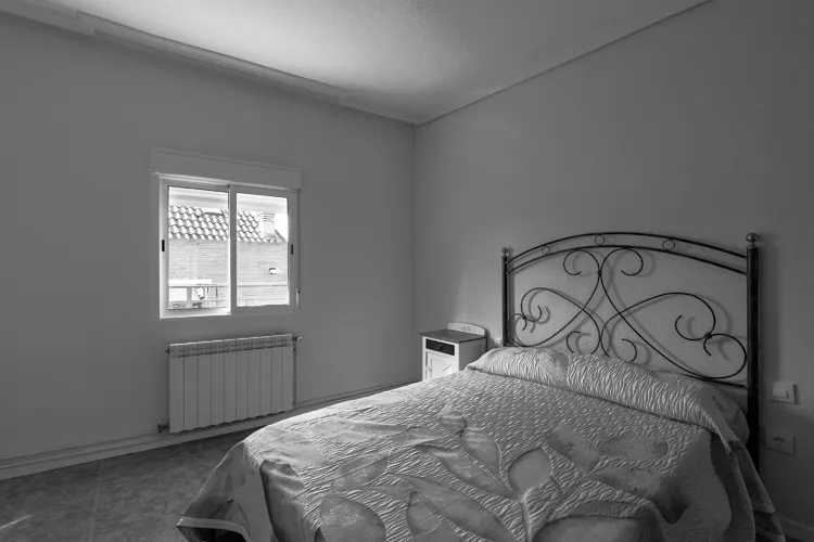 Foto de dormitorio en un piso en alquiler