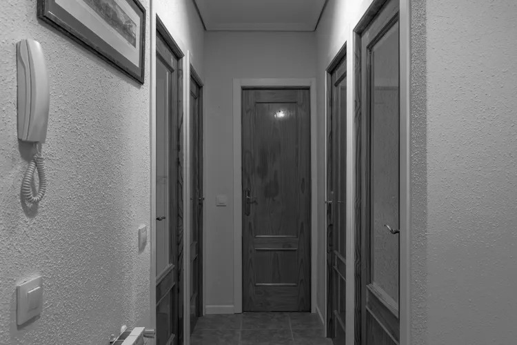 Foto de pasillo en un piso en alquiler