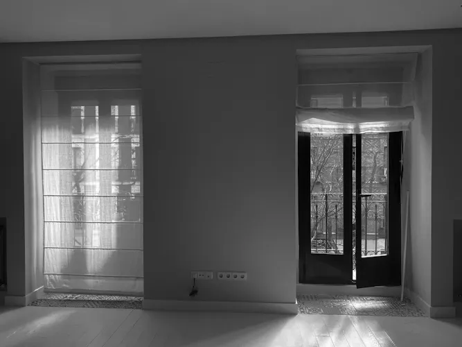 Foto de detalles en un piso en alquiler