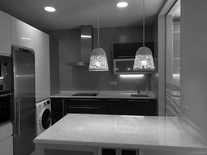 Foto de cocina en un piso en alquiler