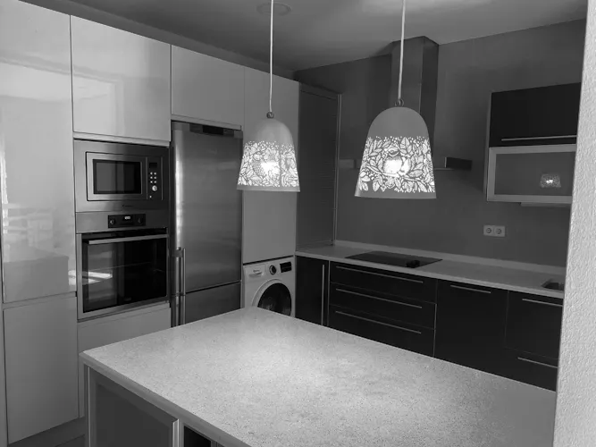 Foto de cocina en un piso en alquiler