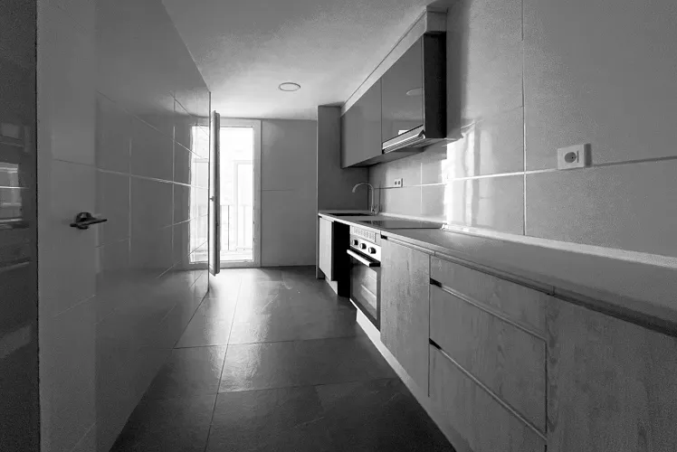 Foto de cocina en un piso en alquiler