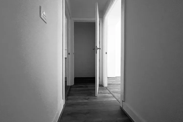 Foto de pasillo en un piso en alquiler