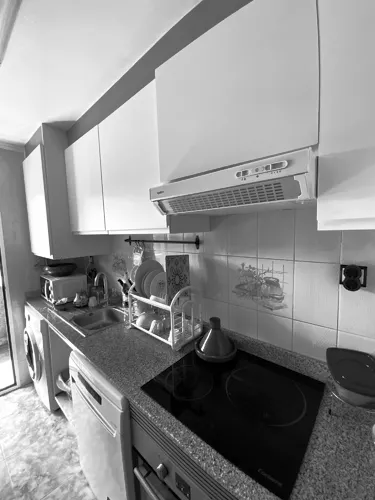 Foto de cocina en un piso en alquiler