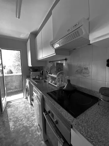 Foto de cocina en un piso en alquiler