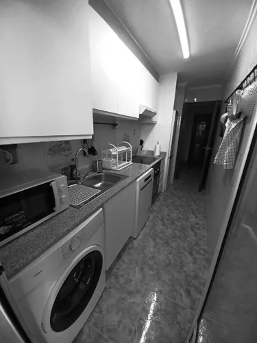 Foto de cocina en un piso en alquiler