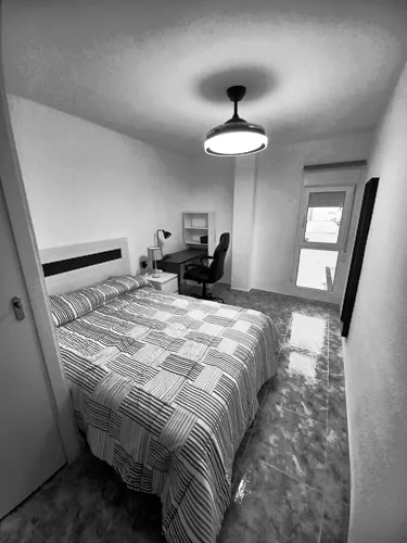 Foto de dormitorio en un piso en alquiler