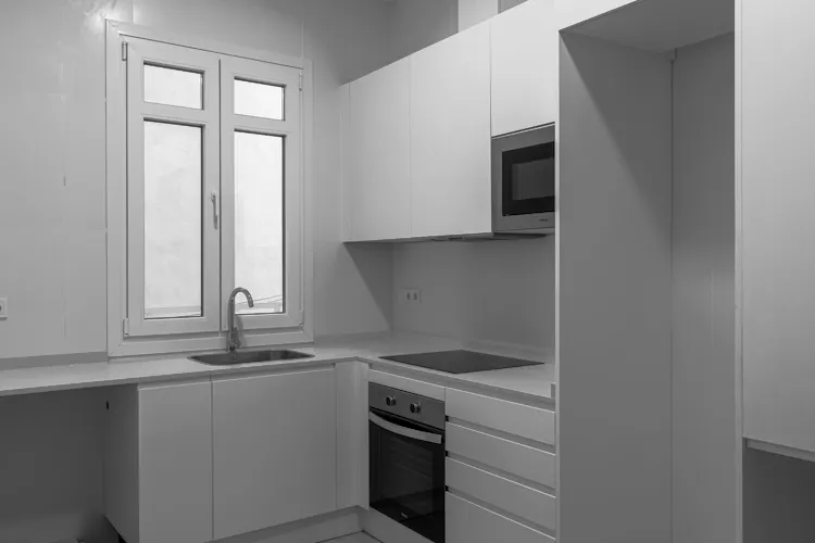 Foto de cocina en un piso en alquiler