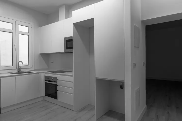 Foto de cocina en un piso en alquiler