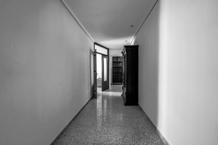 Foto de pasillo en un piso en alquiler