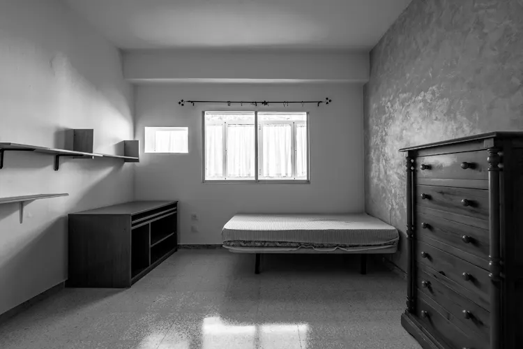 Foto de dormitorio en un piso en alquiler
