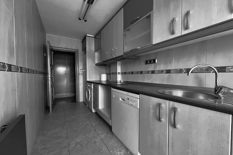 Foto de cocina en un piso en alquiler