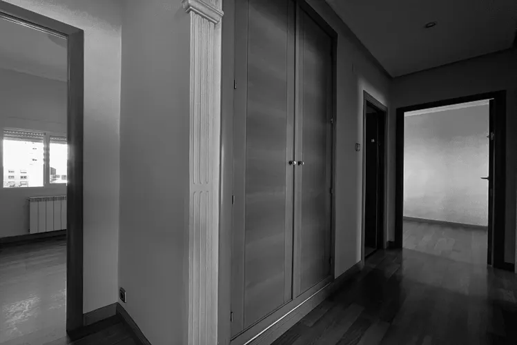 Foto de pasillo en un piso en alquiler